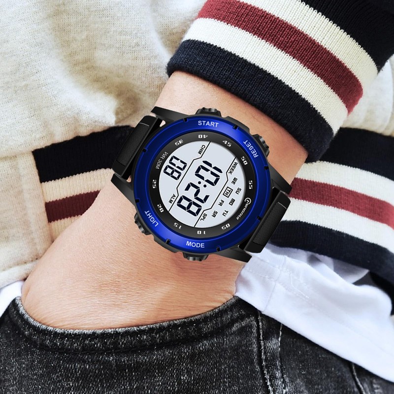 Kids Watch Boys Girls Multifunction Chronograph Alarm Clock Waterproof Watches