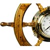Nagina International Premium Nautical Home Decor Polystone Pirate's Porthole Clock