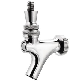 MRbrew Upgraded Draft Keg Tap, All Commercial 304 Stainless Steel, Well-Pouring, Fits American Beer Shanks and Towers