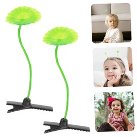 Baluue Lotus Leaf Hair Clips 20pcs Cute Kawaii Hair Accessories for Girls Small Non-Slip Hairpins Plant-Inspired