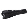 Telescopic LED Flashlight High Bright USB Rechargeable Zoomable Flashlights IPX4