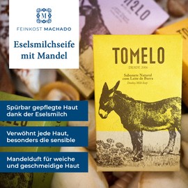 Tomelo - 3 x Soap from Donkey Milk with Almond, Olive Oil and Lavender