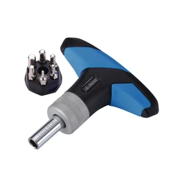 BBB Cycling Bike Torque Wrench Spanner I 5 Hex Key Set I MTB and Road Bike I T25 Torx Hand Tool I TorqueFix BTL-119,4 Nm