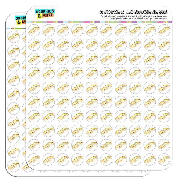 Wedding Rings Love Romance 1/2" (0.5") Planner Calendar Scrapbooking Crafting