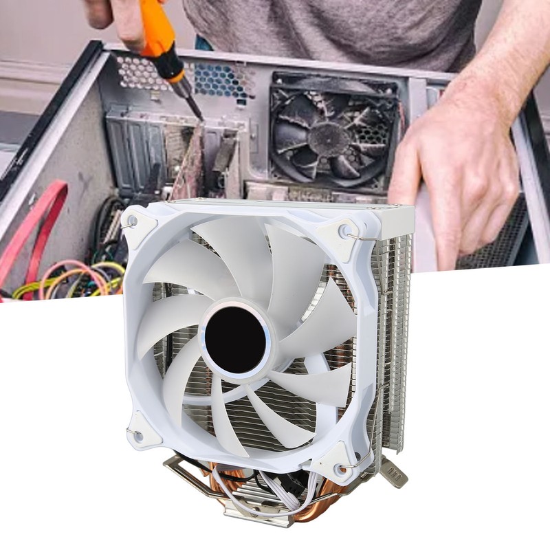 ARGB CPU Air Cooler AGHP 4 Copper Heat Pipes Hydraulic