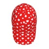 Valentine Heart Pattern Hats Women Men Valentines Day Baseball Cap