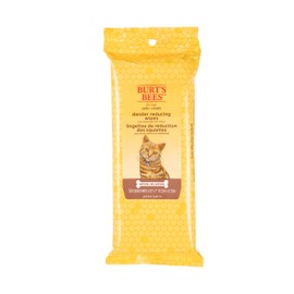 BURT'S BEES FOR PETS Burt's Bees for Pets Cat Dander Wipes with Colloidal Oat Flour, 2pk, 98% Natural Origin Formulas, Cat Dander Remedy, Cat Wipes for Allergy Relief, Cat Dander Wipes, 2pk, 50ct