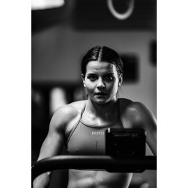 Mallory O'Brien Crossfit Black White Poster 24x36 inches