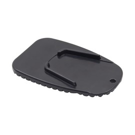 Ygmylandbb Motorcycle Side Stand Pad Motorcycle Kickstand Plate Pad PP Black 1pcs