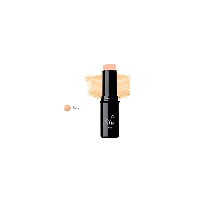 Maquillaje Barra Baba De Caracol Cobertura Alta, Tono Elegir (Rose)