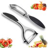 Potato Peelers Vegetable Peeler - Premium Stainless Steel Y-Shaped Rotatable