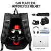Motorcycle Backpack,Motorcycle Backpacks for Men,Motorcycle Backpack Waterproof,Helmet Backpack,Helmet Bag Black