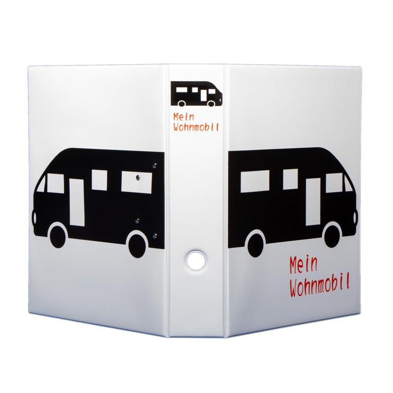 Mein Wohnmobil PVC Motif Folder A4 - Sturdy PVC Folder