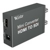 Wiistar HDMI to SDI(SD-SDI/HD-SDI/3G-SDI) Converter Mini HDMI 2 Input to