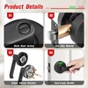 Aglehome Bathroom Indicator Privacy Door Lock, Vacant Occupied Bathroom Lock,