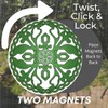 Screen Door Magnets – Twist, Click and Lock - Keep