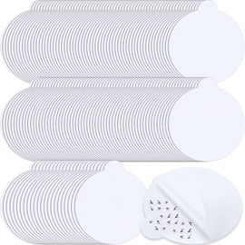 Qualirey 144 Sheets Refill Glue Boards Mosquito Trap Indoor Flea Trap Refills Fly Glue Boards Discs Indoor Insect Trap 4.33 Inch Fits Most Models Indoor Mosquito Killer Lamp