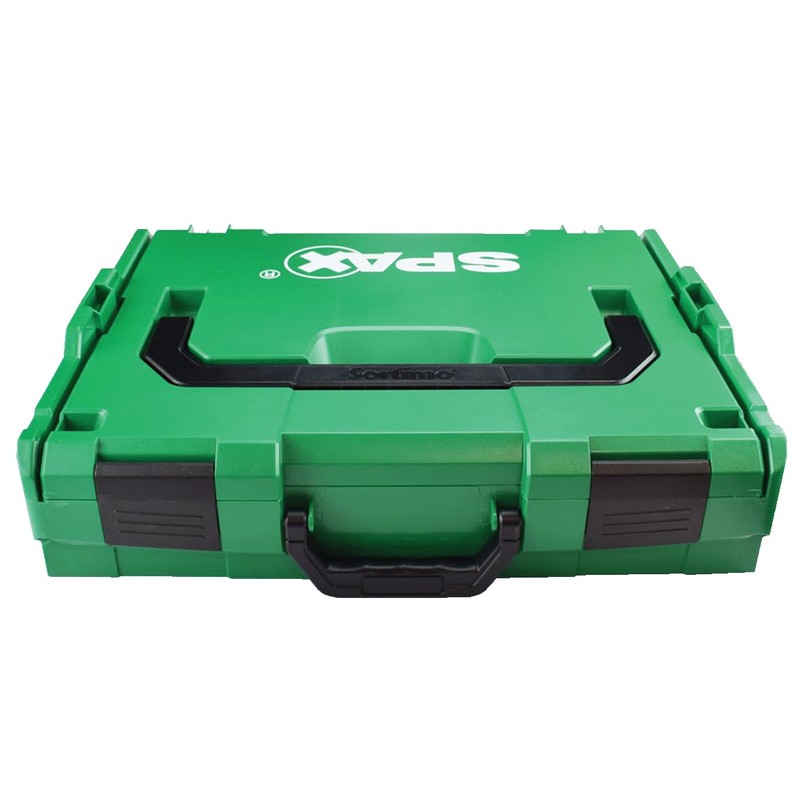 SPAX L-BOXX Stackable Sorting Organizer – Durable Customizable Storage Case