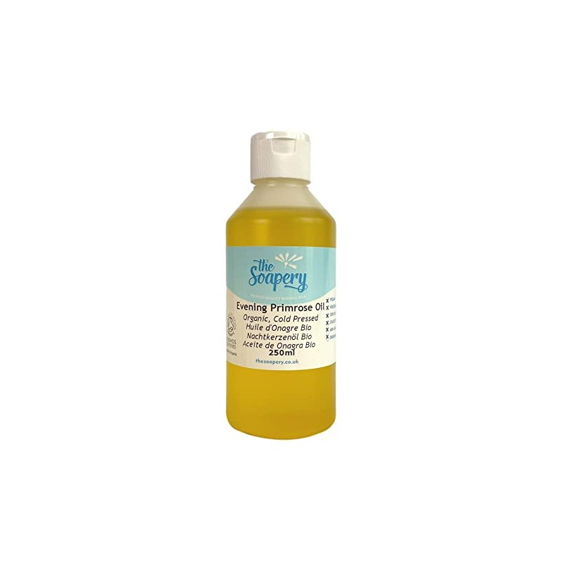 Evening Primrose Oil 250ml - Certified Organic Cold Pressed 100%