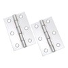 Infinity Decor Pair of 3 Inch (75mm) Steel Butt Hinges