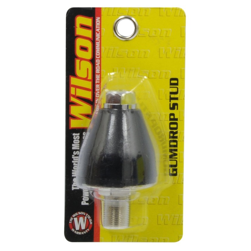 Wilson Antennas 305-600 Black Gum Drop CB Antenna Stud