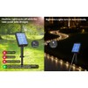 ICRGB Solar Rope Lights Outdoor, 39FT 100 LED Solar Rope