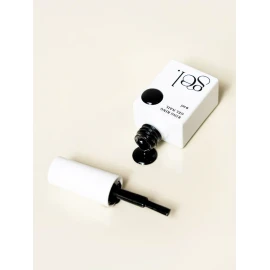 DAISO Ring Ring One Step Gel Nail 9ml Midnight Black