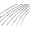 VOANZO Bicycle Chain, Electroplated Silver Rust-proof Mountain Road Bike Chain,