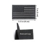 2 PCS AliPlus American Flag Patches Embroidered Tactical Military Morale