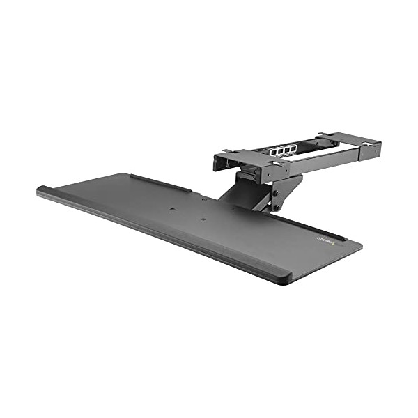 StarTech.com Under Desk-Mount Keyboard Tray - 26.4” Wide - Adjustable