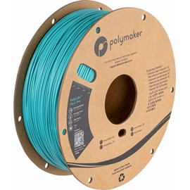 Polymaker PLA PRO Filament 1.75mm 1kg, Tough & High Rigidity Polymaker Teal 3D Printing Filament, PolyLite PLA PRO 3D Printer Filament 1.75mm, Print with Most 3D Printers