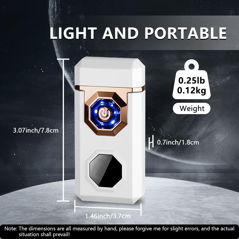 SKRFIRE Electric Lighter Rechargeable USB C Arc Plasma High Power