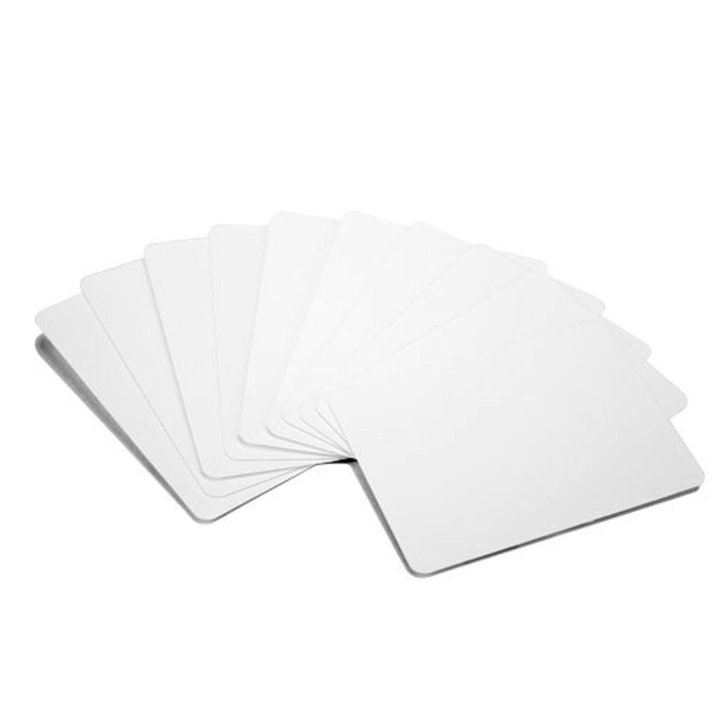 Brybelly Lot of 10 Bridge Size Cut Cards (White)