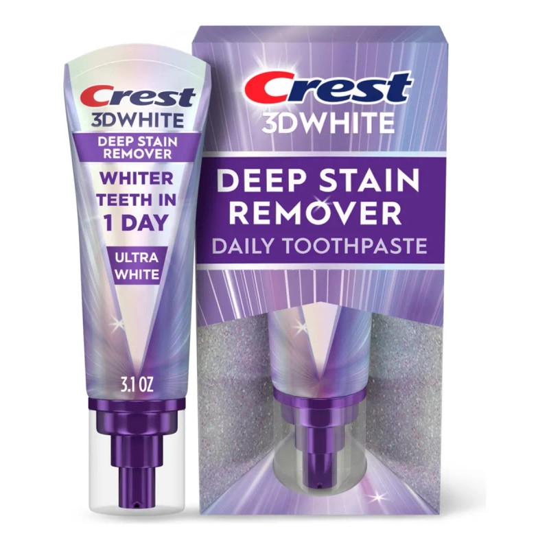 Quitamanchas de pasta de dientes Crest 3dwhite Ultra White, 87