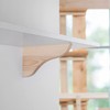 Gedotec Pine Wall Bracket, 165 x 95 mm, Pack of