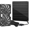Solar Fan, 30W Solar Powered Fan, Solar Panel Fan Kit,