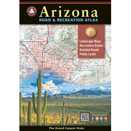 Arizona Road and Recreation Atlas - 12th Edition, 2021 (Benchmark)