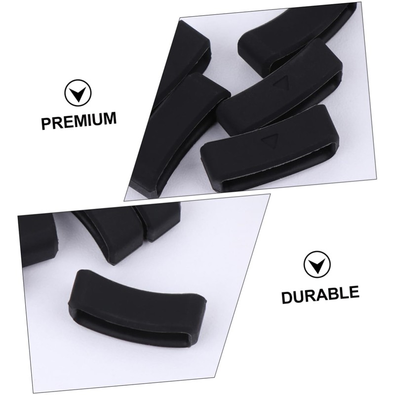 Mikinona 6pcs Strap Loop Rings Keeper Retainer for Skid Watch