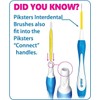 Piksters Interdental Brush - Brushes for cleaning between teeth (10