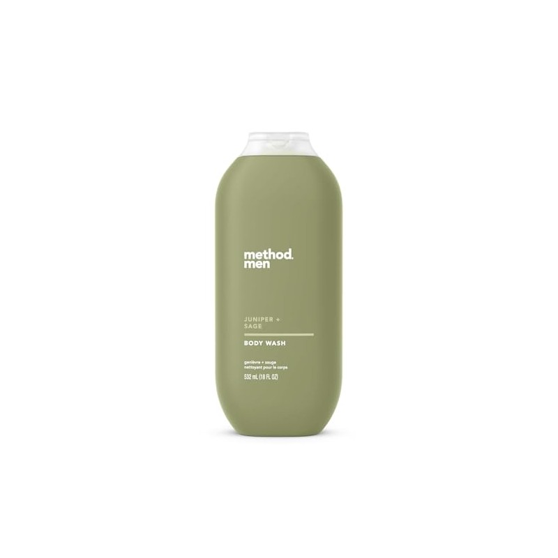 Method Men Body Wash, Juniper + Sage, Paraben and Phthalate