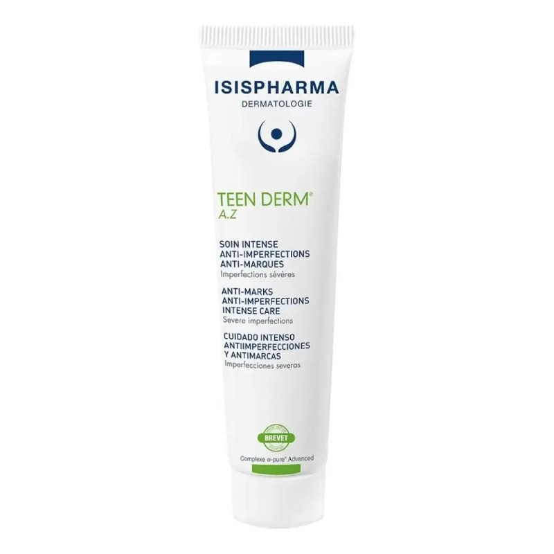 Isispharma Teen Derm Az 30ml Gel Crema Facial Anti Imperfecciones