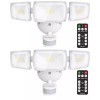Ustellar 2 Pack 55W LED Security Lights Motion Sensor Light