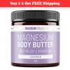 Magnesium Body Butter for Women & Men – Lightly Scented