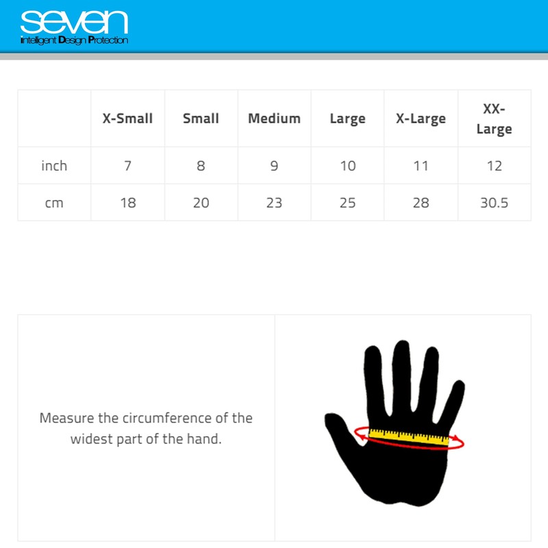 7 iDP Project Full Finger MTB Cycling Racing Gloves (Black/Red