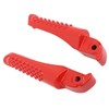 1 Pair Foot Pegs Bracket Kit Aluminium Alloy Motorcycle Foot