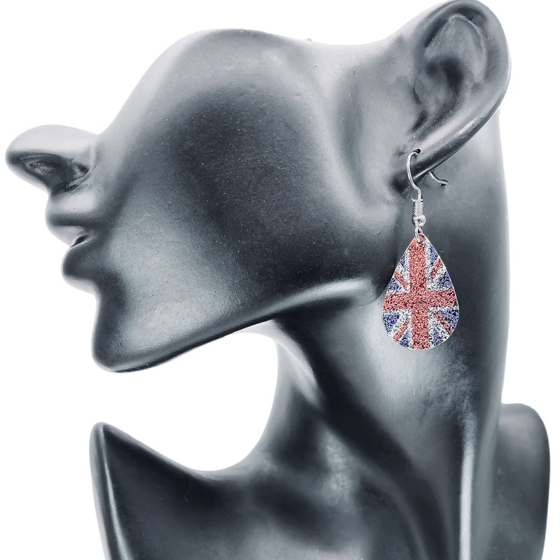 Charm Buddy KINGS CORONATION Celebration Union Jack Crown UK British