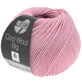 LANA GROSSA Cool Wool Big Extra Fine Merino Wool, Machine Washable and Felt-Free, Hand Knitting Yarn Made from 100% Virgin Wool (Merino), 50 g Wool for Knitting and Crocheting, 120 m Yarn