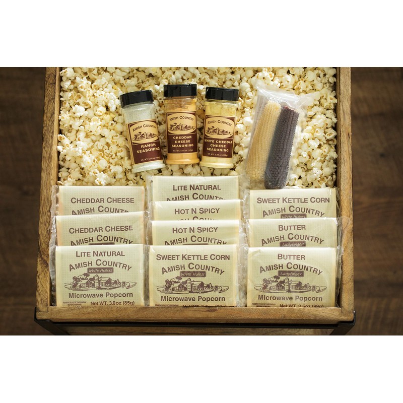 Amish Country Popcorn | Old Fashioned Microwave Popcorn | Non-GMO,