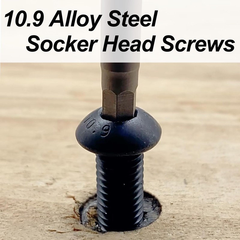 LEPEVNEY M8 x 16mm Alloy Steel Hex Socker Head Screws