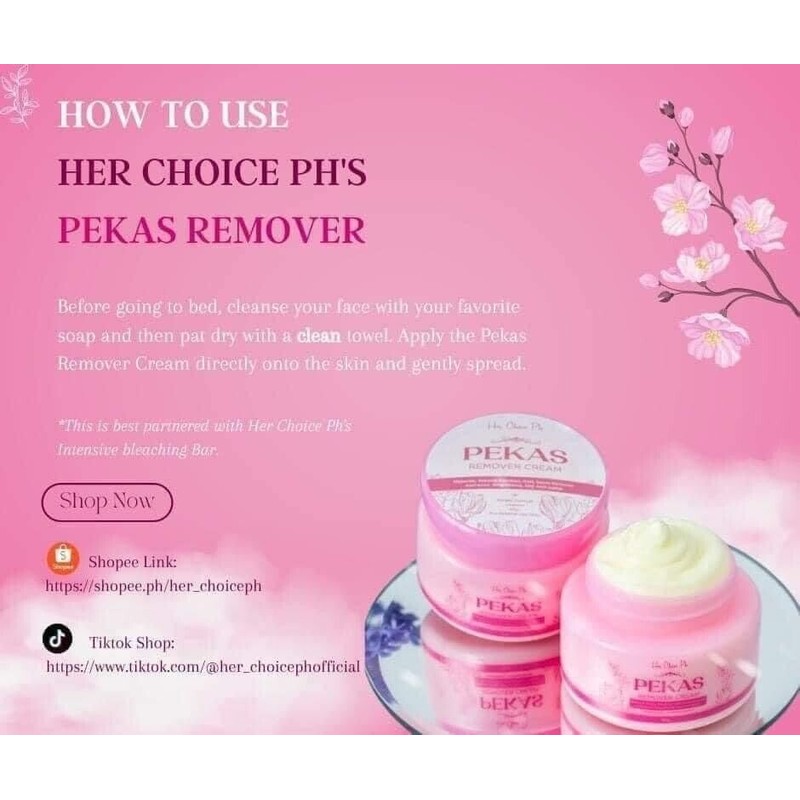 her choice ph Pekas Cream